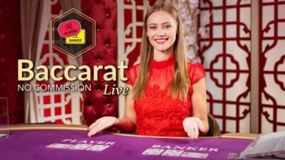 No Commission Baccarat oyununun kapak görseli