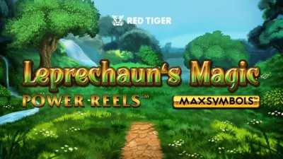 Leprechaun's Magic Power Reels oyununun kapak görseli