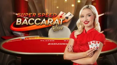 Super Speed Baccarat oyununun kapak görseli